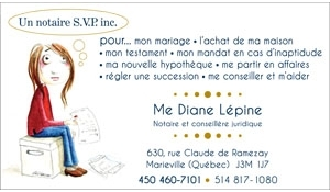 Notaire Diane Lépine